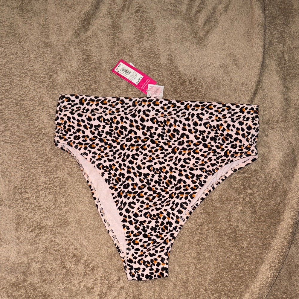 Xhilaration Leopard Print Bikini Bottoms